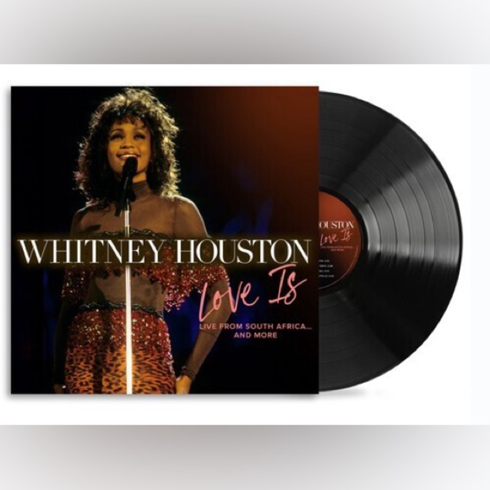 NEW - WHITNEY HOUSTON RSD 2024 - LOVE IS - LIVE FROM SOUTH AFRICA 12 INCH VINYL